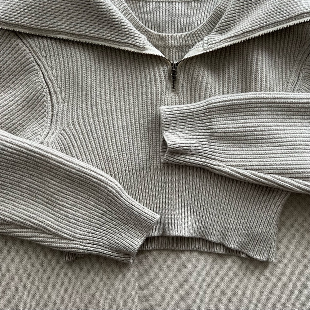 JACQUEMUS Grey 'La Maille Risoul' Sweater - Picture 4 of 14